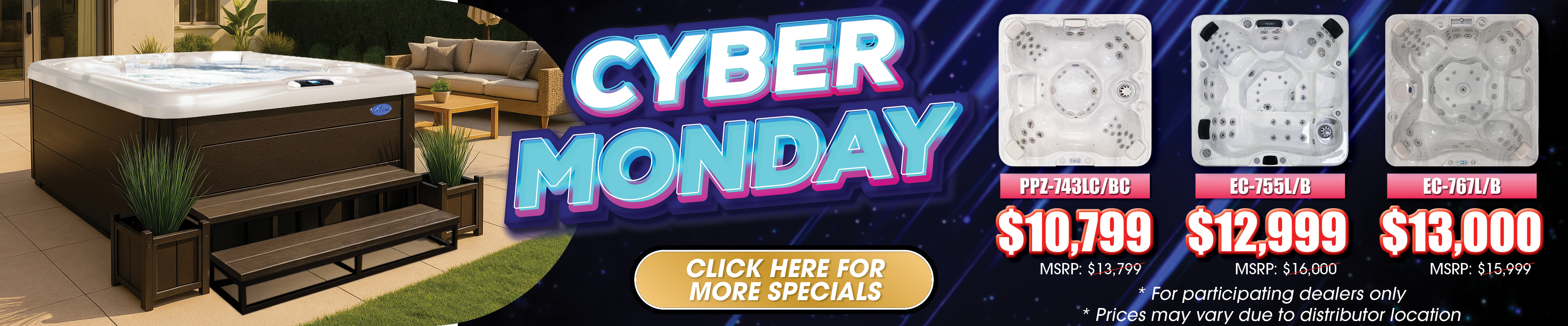 Calspas hot tub being used in a family setting - Thousand Oaks