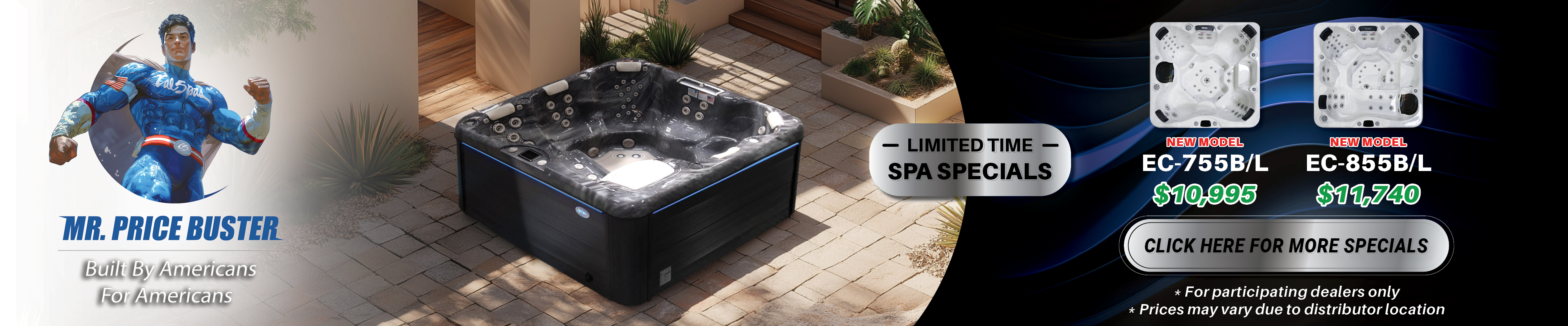 Calspas hot tub being used in a family setting - Thousand Oaks